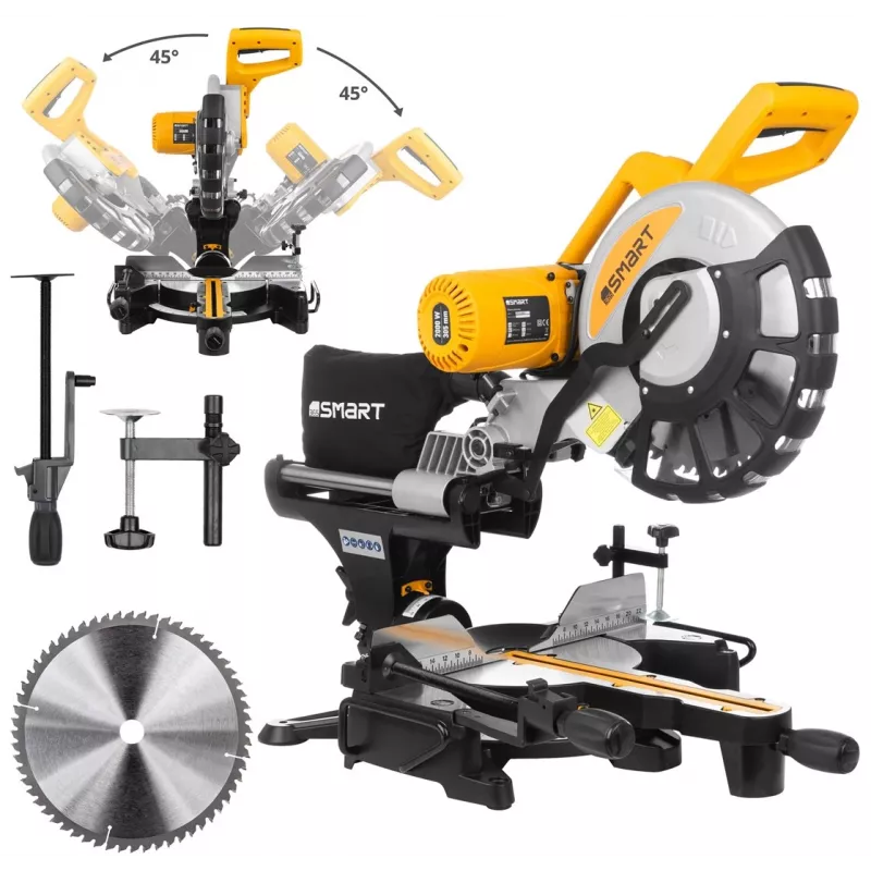 Sliding Mitre Saw Smart SM-04-05305 2000 W, 305 mm Blade
