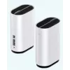 ZTE G5C - Gigabit Ethernet dual-band (2.4 GHz / 5 GHz) Wi-Fi 6 4G/5G wireless router in white