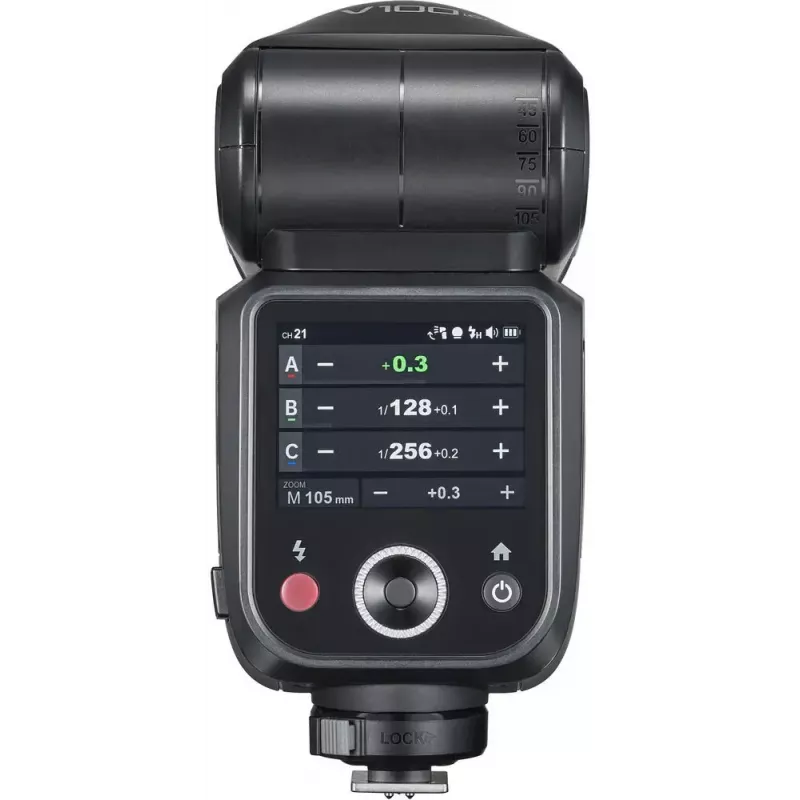 Flash Godox V100‑N for Nikon — Portable TTL Li‑ion Shoe‑Mount Flash