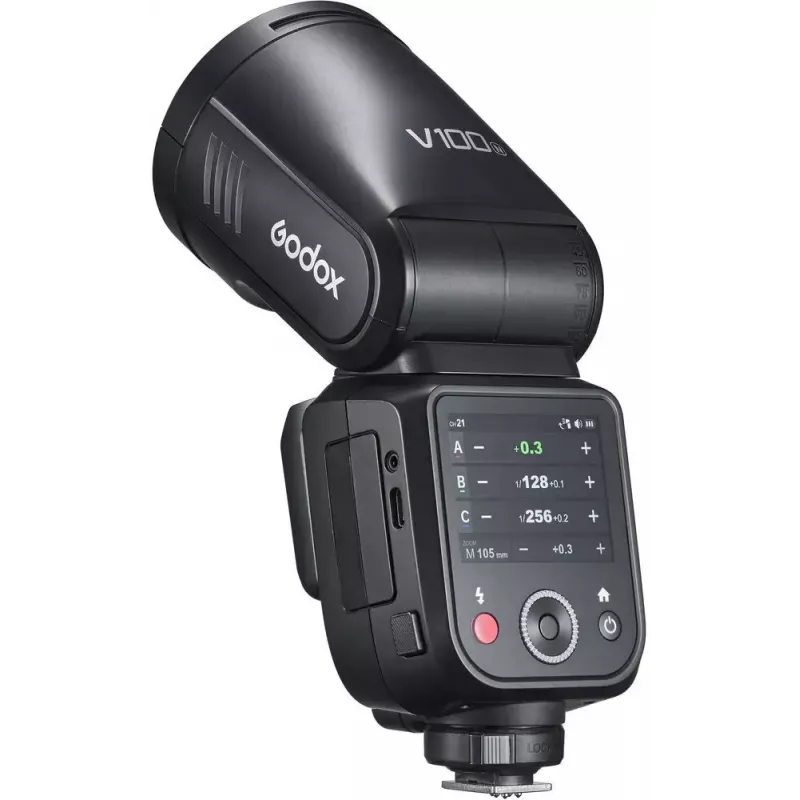 Flash Godox V100‑N for Nikon — Portable TTL Li‑ion Shoe‑Mount Flash