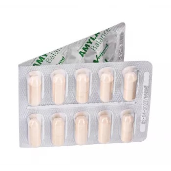 Vetfood Amylactiv Balance digestive support for dogs and cats 60 capsules