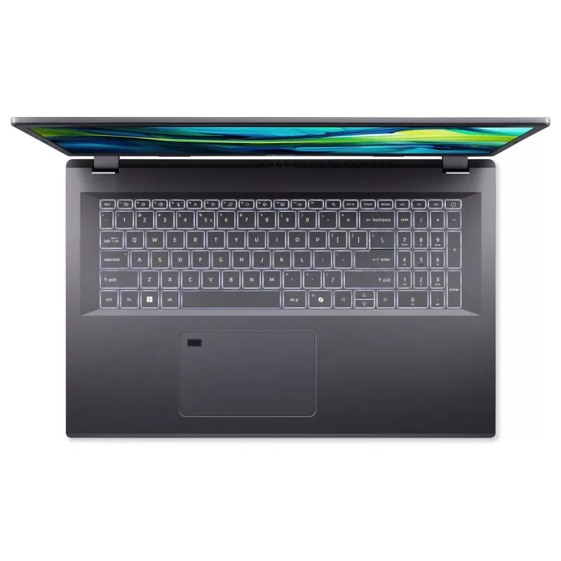 Laptop Acer Aspire 17 A17-51M-742J — Intel Core 7 150U, 17.3 inch FHD, 16 GB LPDDR5, 1 TB SSD, Windows 11