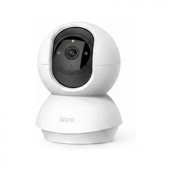 IP camera TP‑LINK Tapo C200 V5 — 1080p (1920×1080), pan/tilt, color day/night, Wi‑Fi, H.264, audio, 9V DC