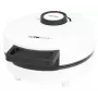 Waffle maker Clatronic WA 3832 — 1 round waffle, 1200 W, 20 cm plates, black/white