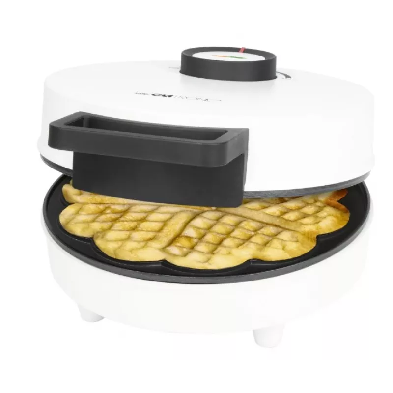 Clatronic WA 3832 Heart Waffle Maker, White