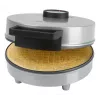 Clatronic HA 3833 Waffle Horn Maker, Silver