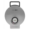 Clatronic HA 3833 Waffle Horn Maker, Silver