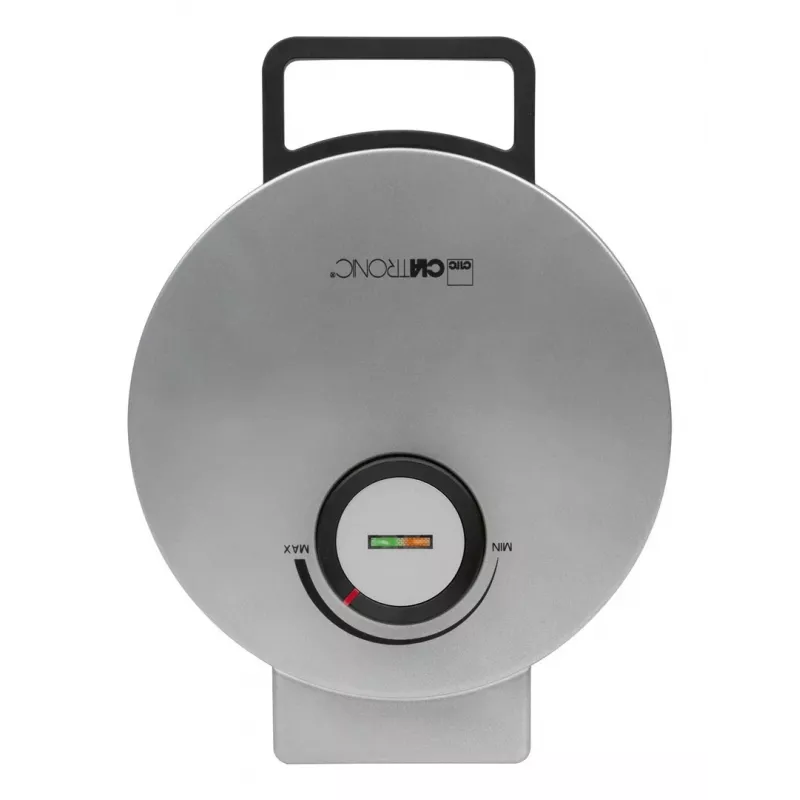 Clatronic HA 3833 Waffle Horn Maker, Silver