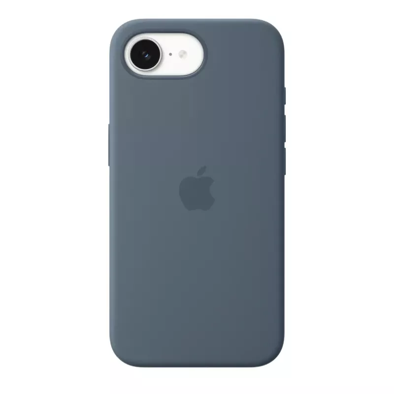 Silicone Case with MagSafe for Apple iPhone 17e — Anchor Blue, Cover, fits 6.1 inch (15.5 cm)