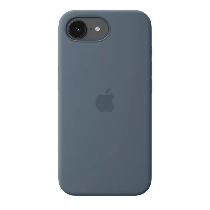 Silicone Case with MagSafe for Apple iPhone 17e — Anchor Blue, Cover, fits 6.1 inch (15.5 cm)