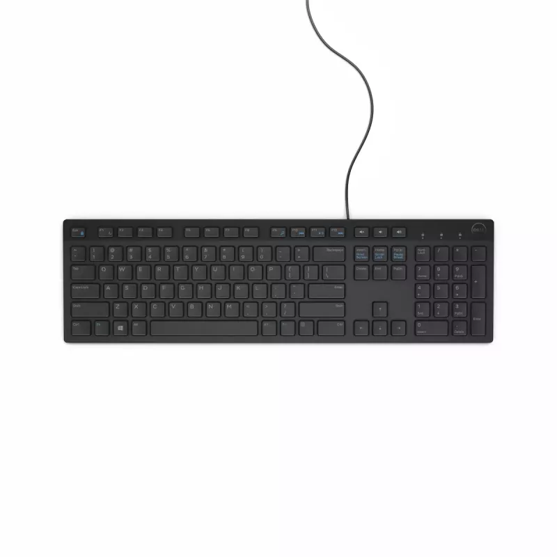 DELL KB216 Keyboard Universal USB QWERTY UK English Black Full-size Wired