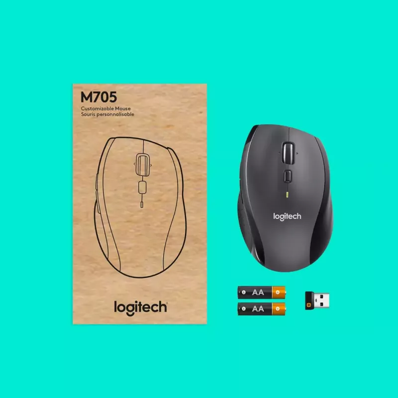 Mouse Logitech Marathon M705 Wireless USB Black