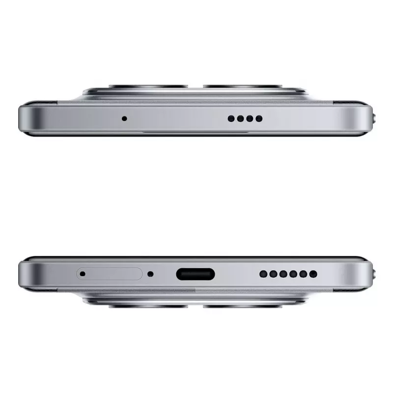 Smartphone POCO M8 Pro 5G — POCO brand, 8 GB RAM, 256 GB storage, silver