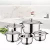 Cookware set Maestro MR-2020-10 — 10-piece pot and pan set