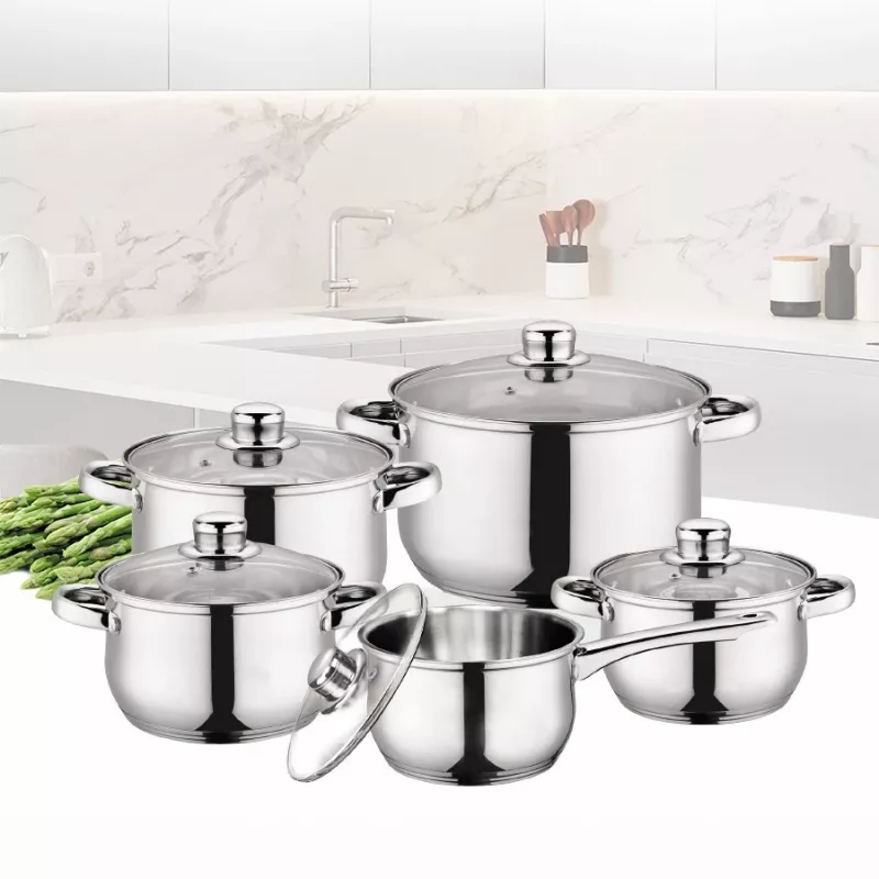 Cookware set Maestro MR-2020-10 — 10-piece pot and pan set