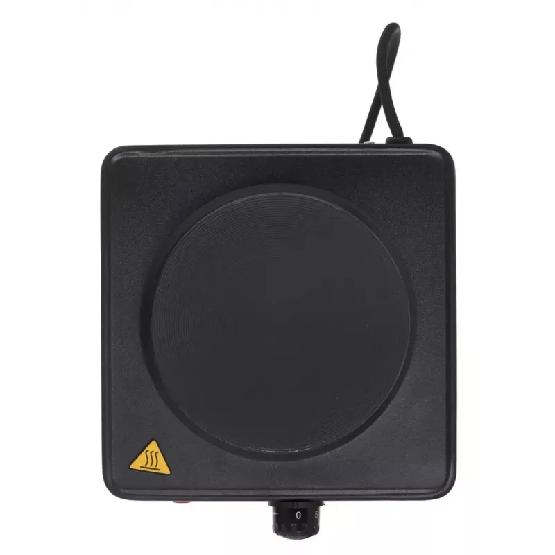 Maestro MR-771-1 Single Burner Electric Hotplate, 1500W, Cast Iron Plate, Black