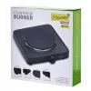 Maestro MR-771-1 Single Burner Electric Hotplate, 1500W, Cast Iron Plate, Black