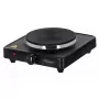 Maestro MR-771-1 Single Burner Electric Hotplate, 1500W, Cast Iron Plate, Black