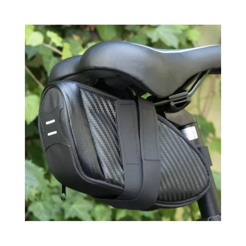 Saddle Bag Motus Under-Saddle Bag Black — bike seat pack, compact under-saddle storage
