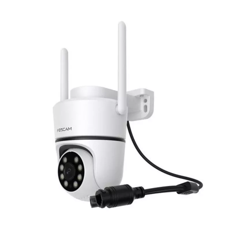 IP camera Foscam PD5 5MP white — outdoor/indoor network surveillance, 5 MP resolution
