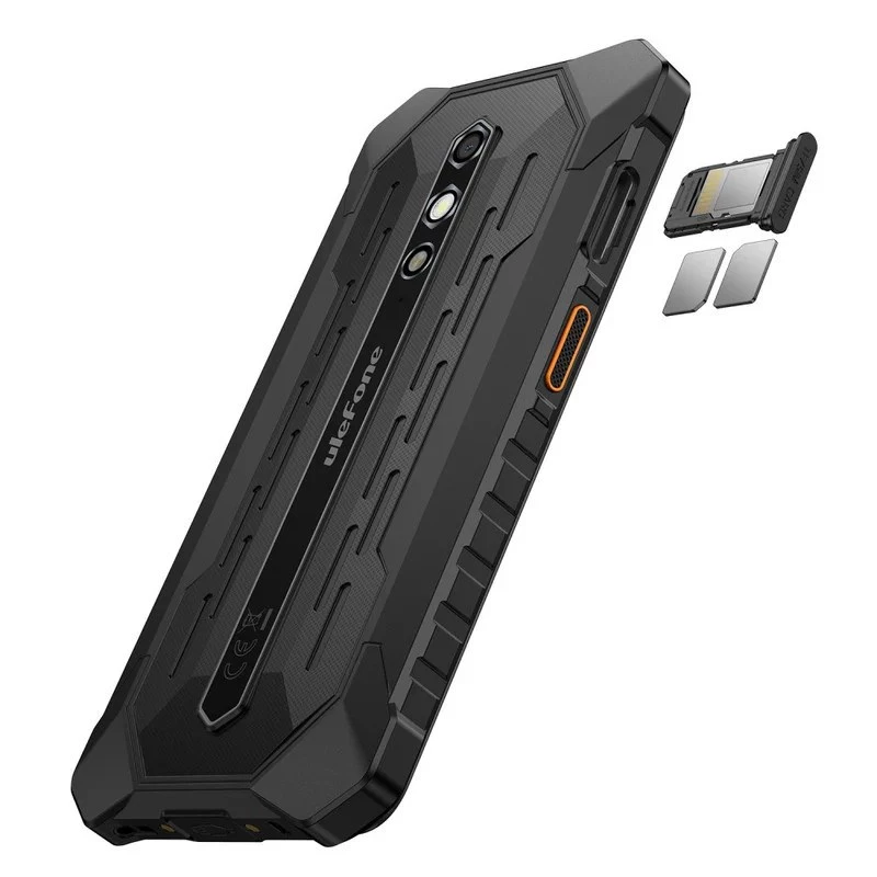 Rugged smartphone UleFone RugKing 2 Pro — 4GB RAM, 128GB storage, Black