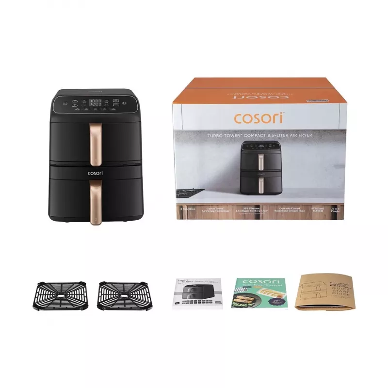 Air Fryer Turbo Tower Compact 8.6 L COSORI