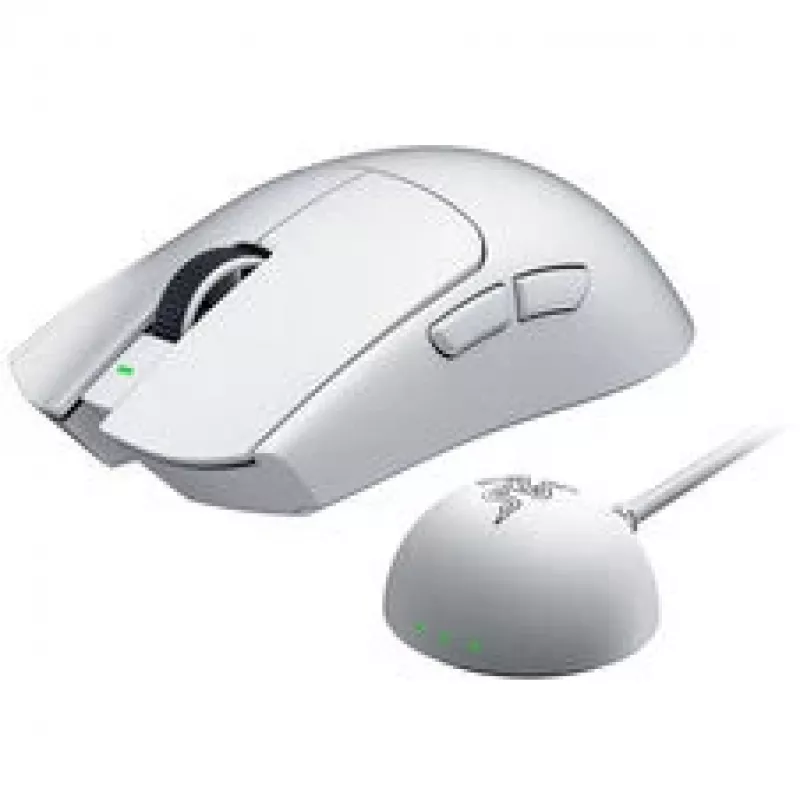 Razer Viper V4 Pro White gaming mouse - Wireless, 50 g ultralight, 50.000 DPI