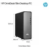 HP OmniDesk S03-0032ng - Slim desktop - Core i3 i3-14100 - Complete system - Core i3
