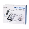 Hub USB3.2 Gen1, 4 ports , USB-A/C, on/off Switch