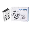 Hub USB3.2 Gen1, 4 ports , USB-A/C, on/off Switch