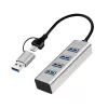 Hub USB3.0 4-porty USB- A 5Gbit/s