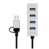 Hub USB3.0 4-porty USB- A 5Gbit/s