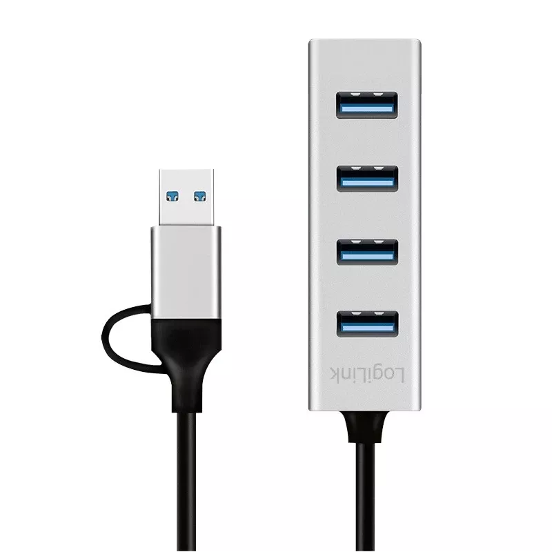 Hub USB3.0 4-porty USB- A 5Gbit/s