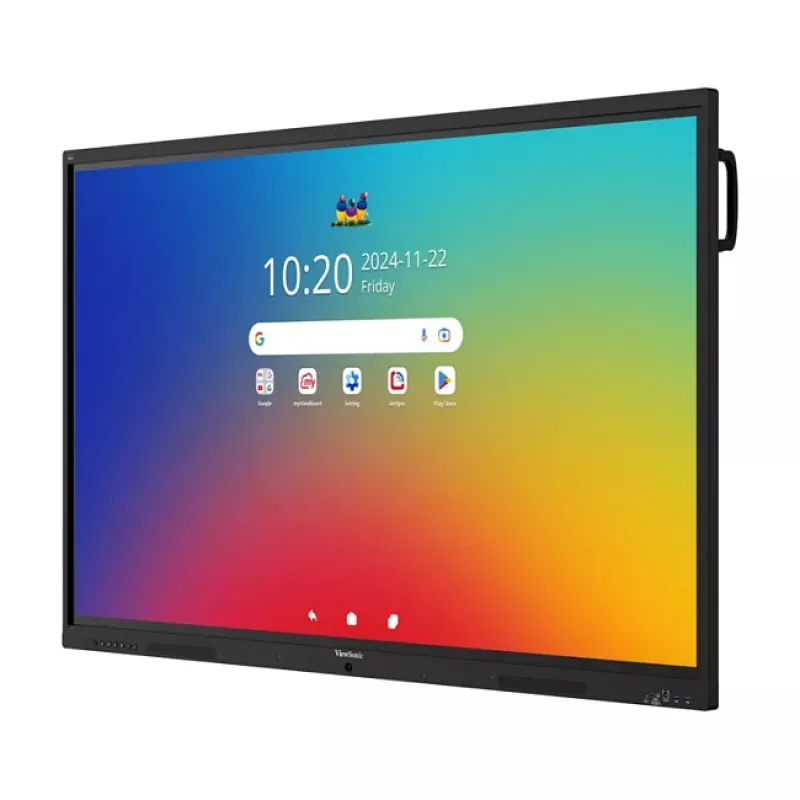ViewBoard 41 serie touchscreen 65INCH UHD, Android 16 EDLA, IR 450 nits, 2x20W + sub 15W + 8 array mic, 3 x USB-C 8/128GB, 8-core C
