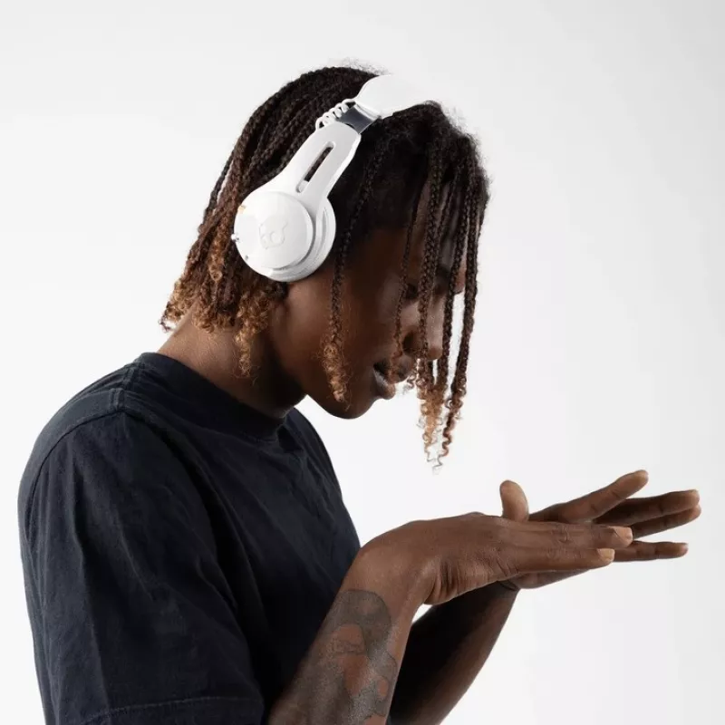 Skullcandy Icon ANC Wireless On-Ear Headphones Orange Glow Bluetooth 5.3 ANC (S5IOW-S951)