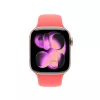Sport Band for Apple Watch 42mm — Bright Guava (S/M), wrist 130–180 mm