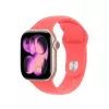 Sport Band for Apple Watch 42mm — Bright Guava (S/M), wrist 130–180 mm