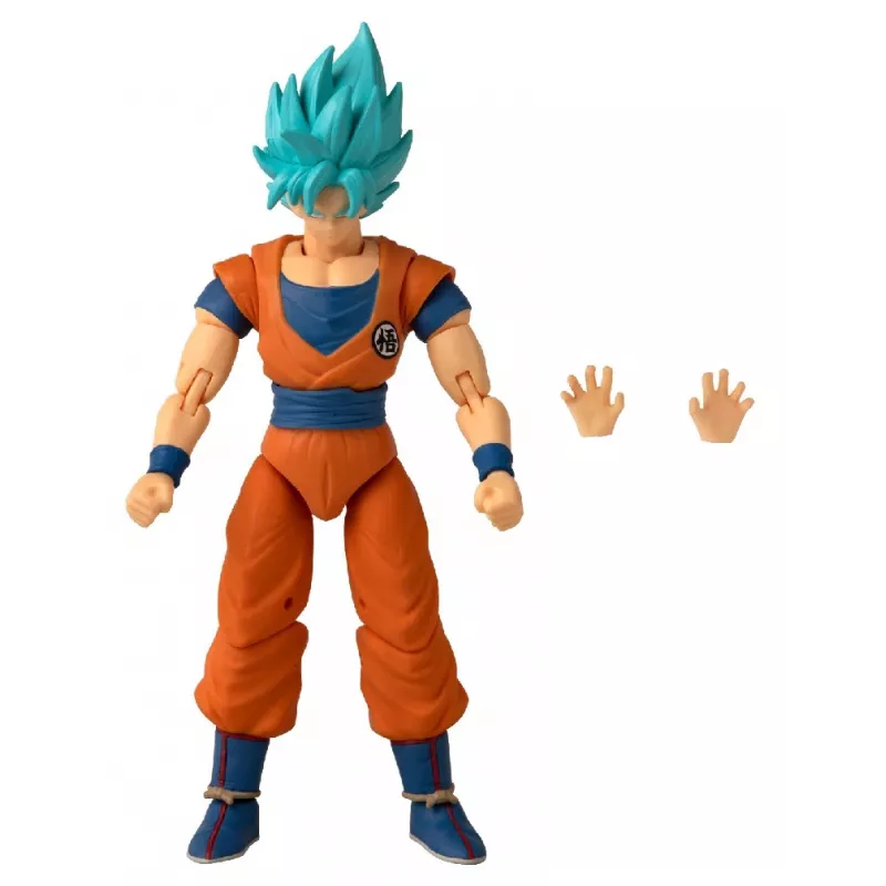 Action Figure Bandai Dragon Stars Super Saiyan Blue Goku V2 — collectible poseable figure