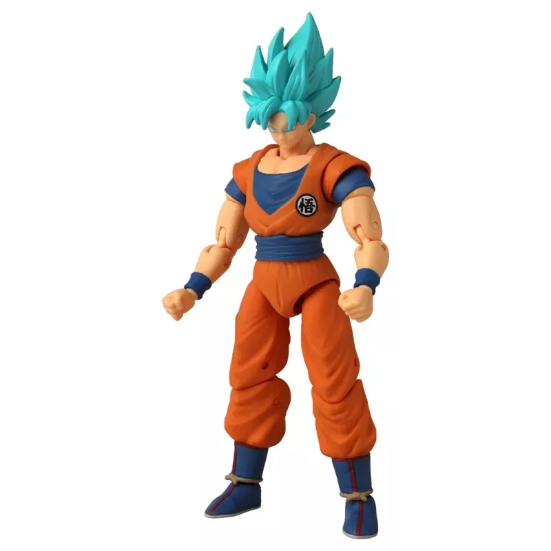 Action Figure Bandai Dragon Stars Super Saiyan Blue Goku V2 — collectible poseable figure