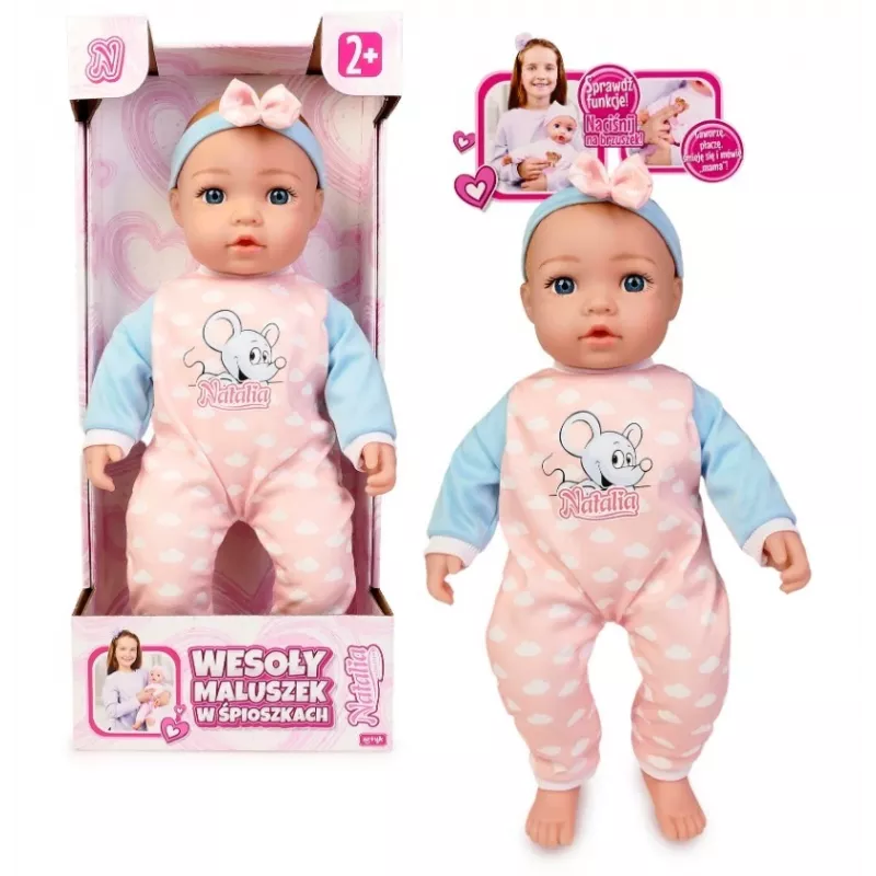 Baby doll Artyk 45 cm — Artyk model 187766, soft body, life-like baby toy