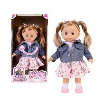 Doll Artyk Natalia 39 cm — Polish-speaking, navy jacket