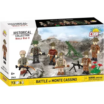Construction Set Cobi Blocks Battle of Monte Cassino COBI-2063 Historical Military Diorama