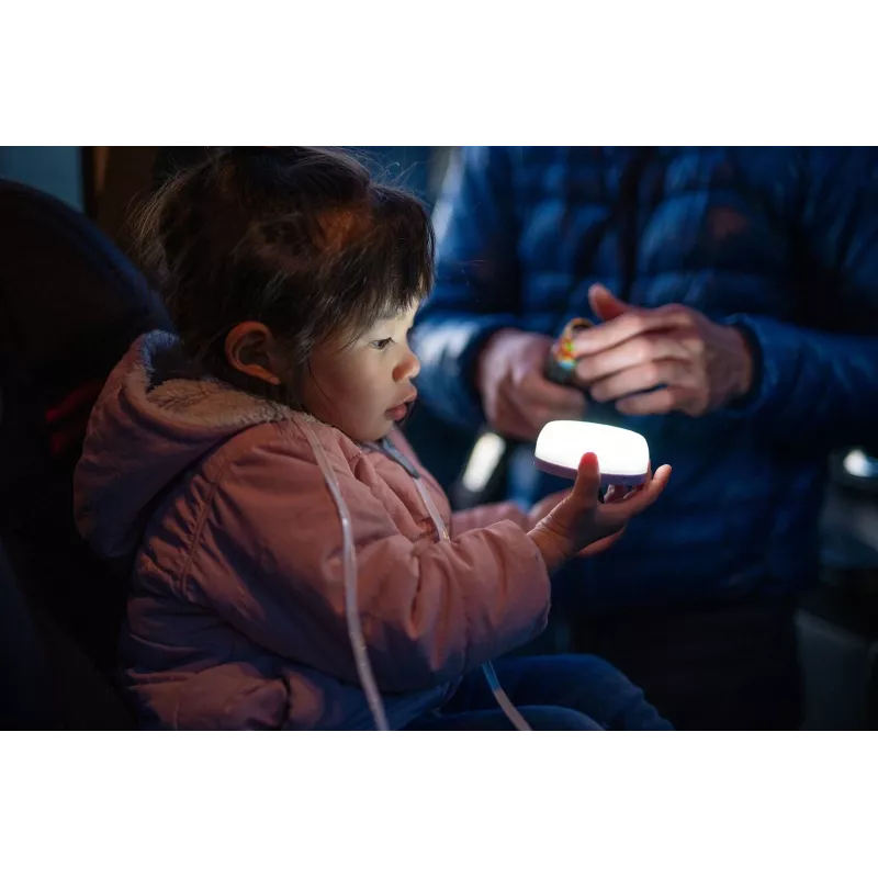 Battery powered camping lantern Ledlenser Kidcamp6 — LED RGB, 60 lm, AAA, ABS housing, 95 g