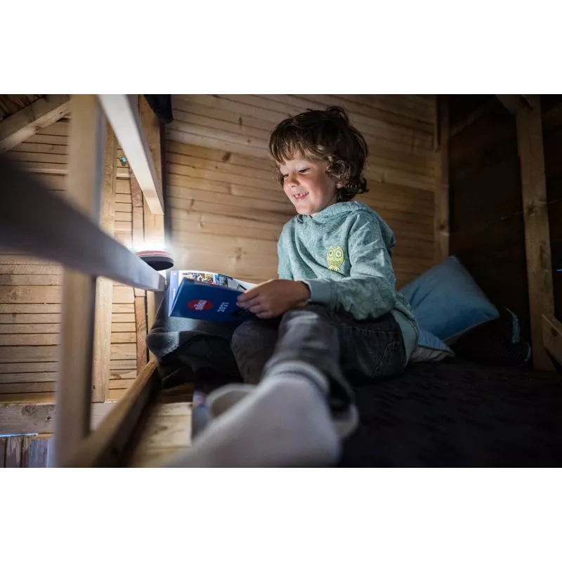 Battery powered camping lantern Ledlenser Kidcamp6 — LED RGB, 60 lm, AAA, ABS housing, 95 g