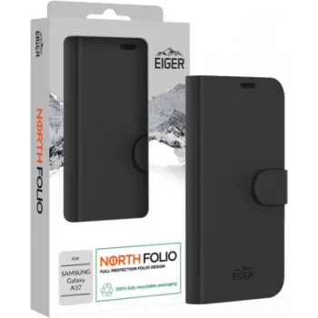 Eiger North Folio Case Galaxy A37 black (EGCA01016)