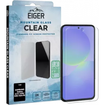 Eiger Mountain Glass Clear DisplayScreen Protector for Galaxy A37/A36/A56/S24 FE (EGSP01118)