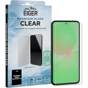 Eiger Mountain Glass Clear Tempered Glass Screen Protector for Samsung Galaxy A57/S25 FE (EGSP01123)