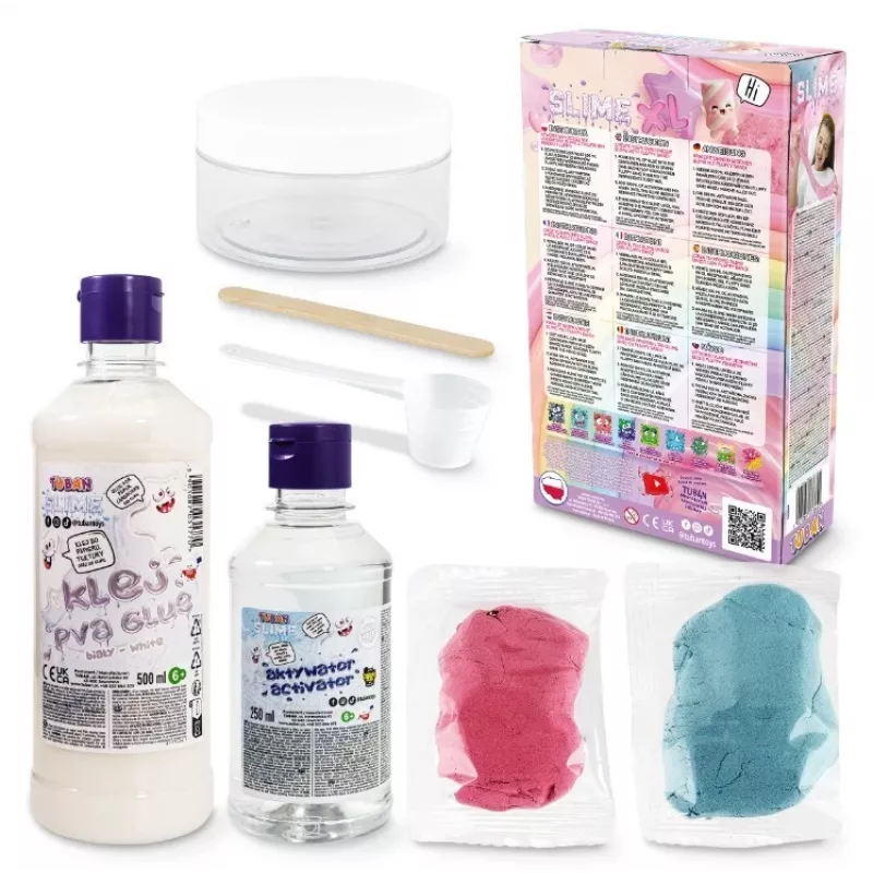 Craft toy TUBAN TU3864 — DIY slime set, art and craft kit from Poland