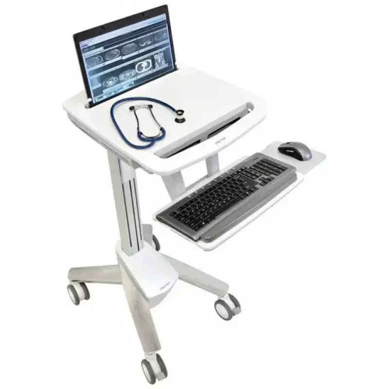 Multimedia Laptop Cart ERGOTRON StyleView EMR SV41-6100-0 — white, aluminium/plastic, 51 cm height adjustment, 26 kg