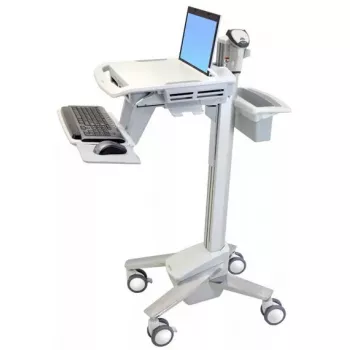 Multimedia Laptop Cart ERGOTRON StyleView EMR SV41-6100-0 — white, aluminium/plastic, 51 cm height adjustment, 26 kg
